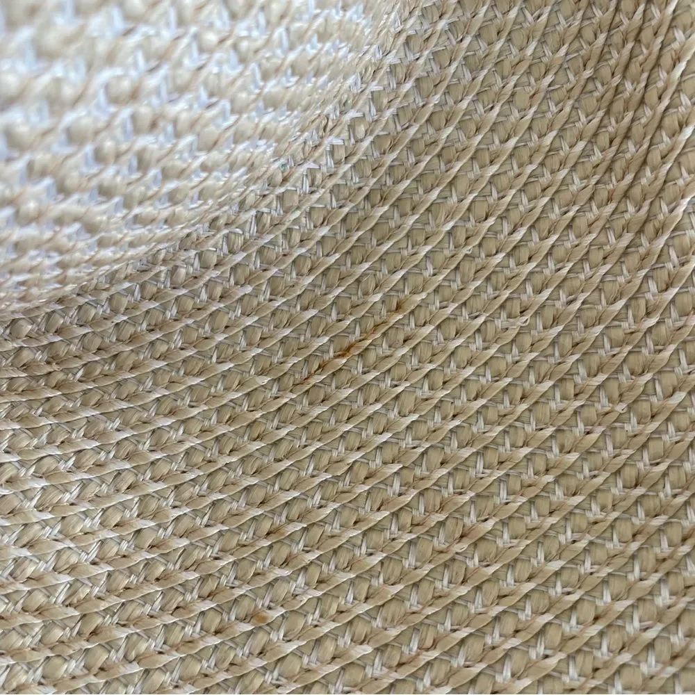 Eric Javits Wide-Brim Straw Sun Hat in Natural Cream